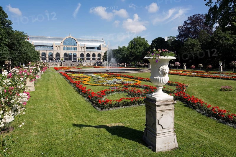 Ground floor in front of the Festhaus after restoration in 2014