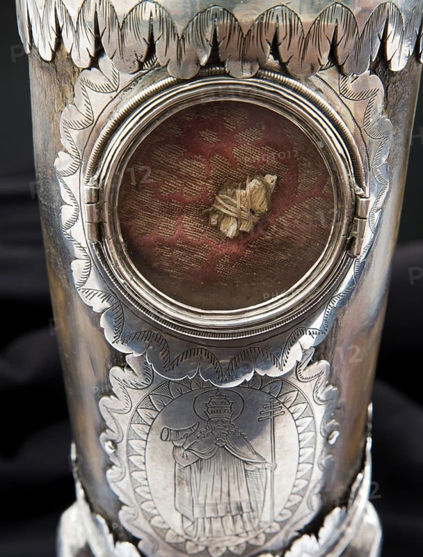 Cornelius Chapel, reliquary in the shape of a drinking horn, St., Saint, Saint