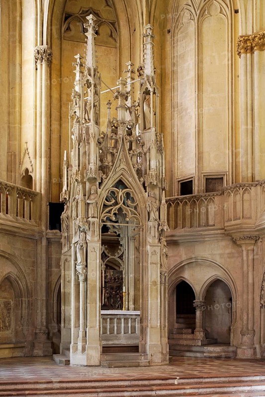 Northern side choir with Ursula altar around 1420/1430, St., Sankt, Saint