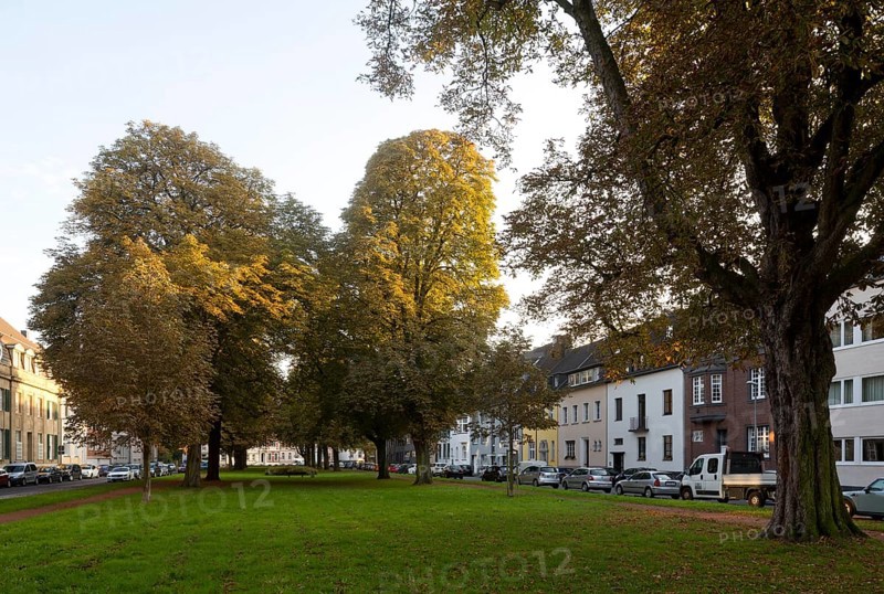 Krefeld, Hohenzollernstraße, view to the south