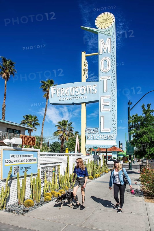 Fergusons Motel, Las Vegas, Nevada, USA, North America