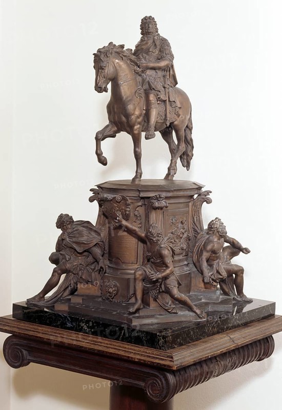 Spindlhof Palace, equestrian statue of Elector Frederick William of Prussia Bronze from the art collection