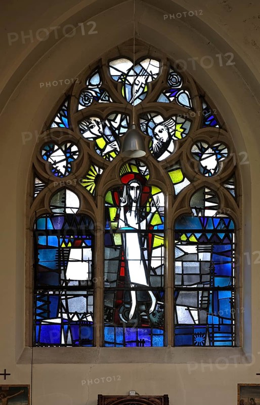 Window in the north aisle (Hermann Gottfried), St., Sankt, Saint