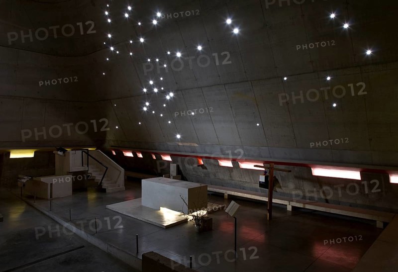 Le Corbusier, 1970 to 2006 with interruptions, Altar area, St., Sankt, Saint