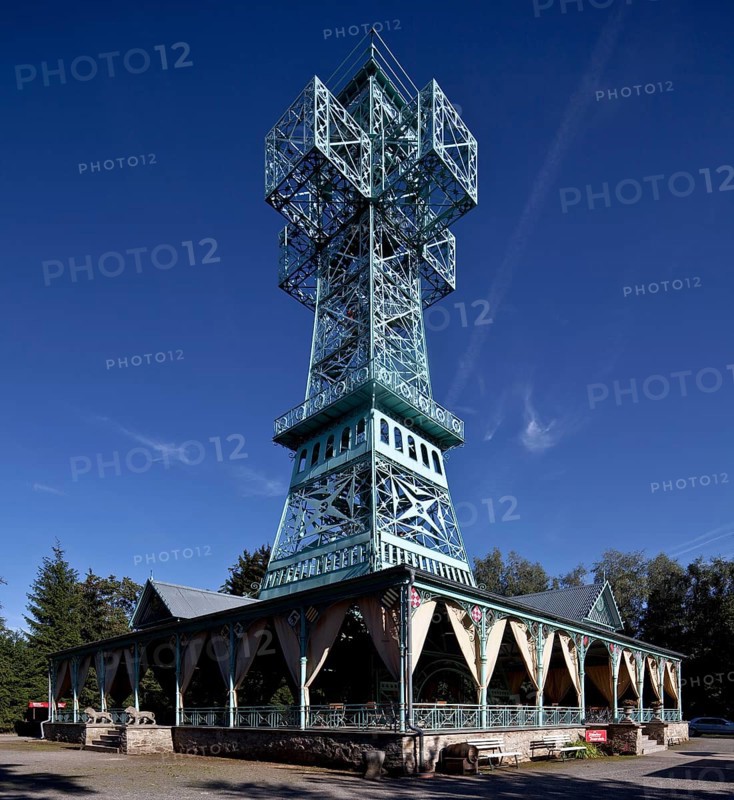 Double cross from north-west 1896, height 38 metres after wooden predecessor by Schinkel 1833