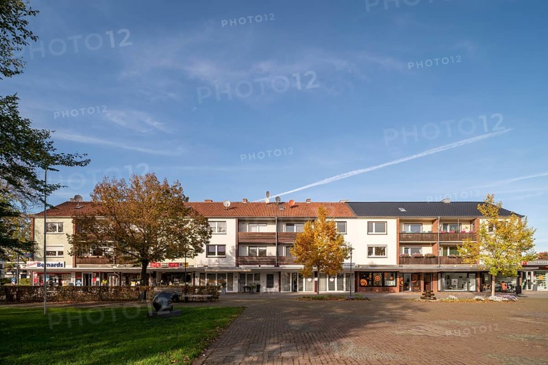 Krefeld, Gartenstadt district, business centre, built 1955-1963, district planning by Kuno Wasserfurth