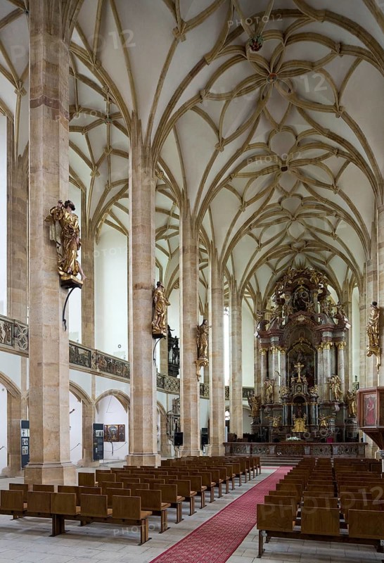 Most (Brüx), parish church of the Assumption of the Virgin Mary
