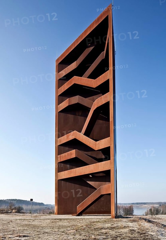So-called Rusty Nail, built in 2008 by S. Gabriel and S. Giers, 30 metres high