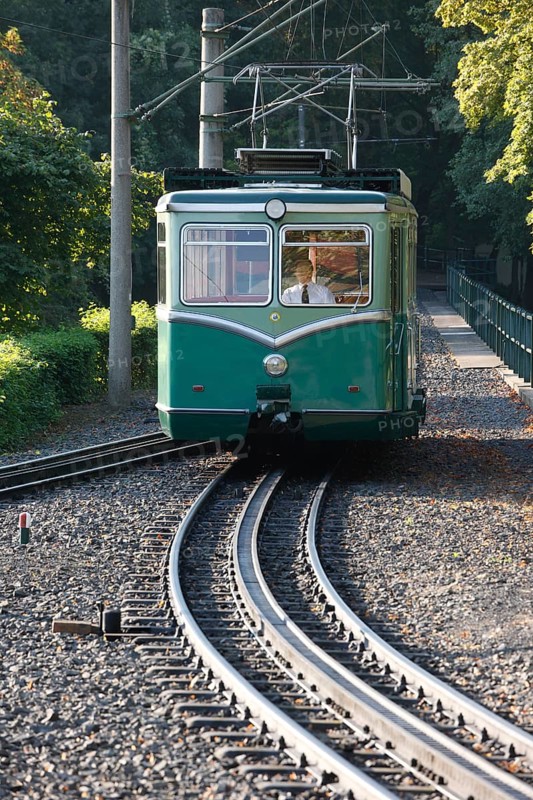 Railcar at the middle station