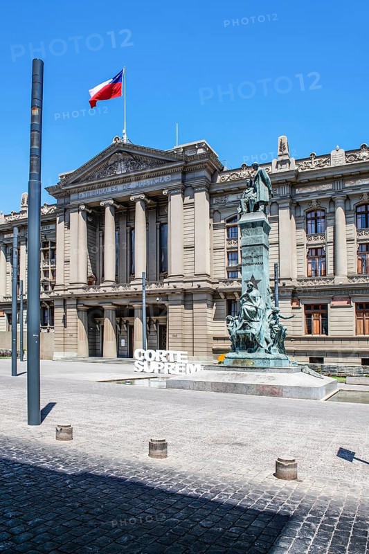 Supreme Court, Santiago de Chile, Chile, South America