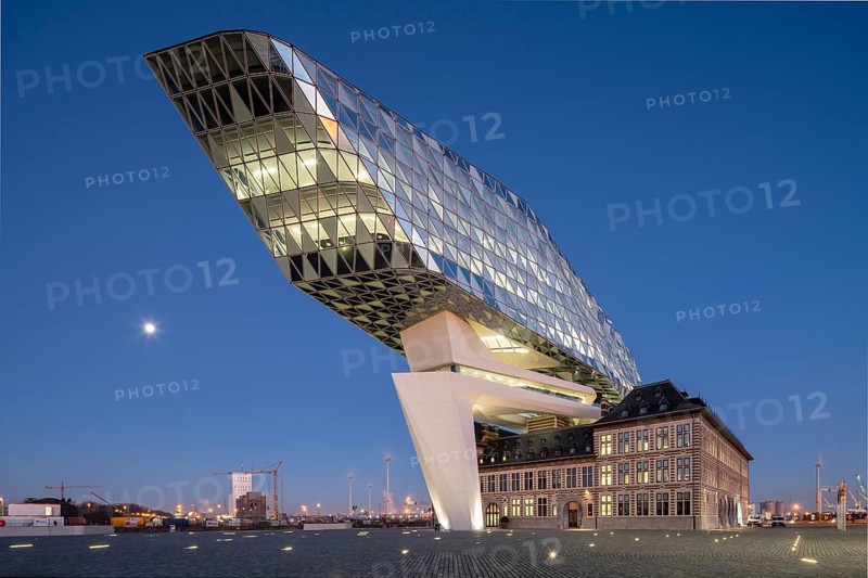 Antwerp, Port House or Havenhuis, completed in 2016, design: Zaha Hadid