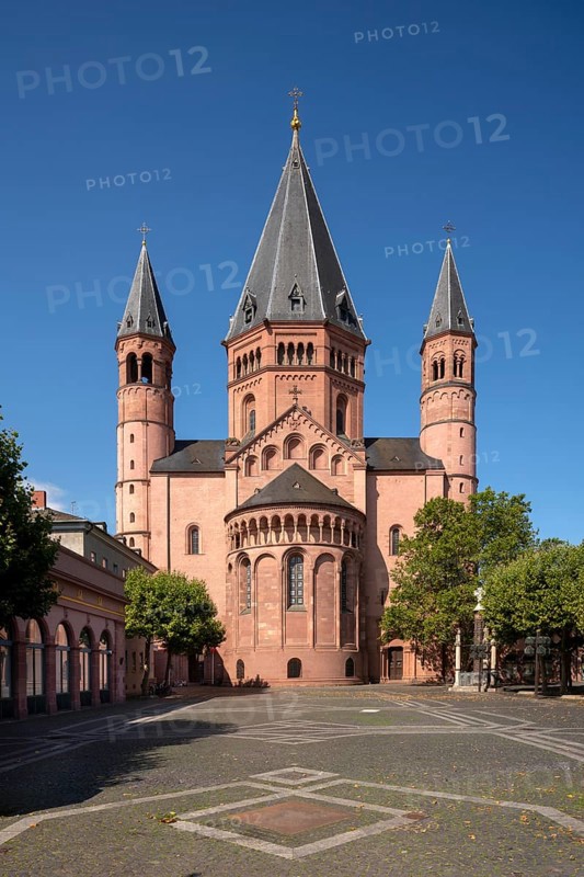 Mainz, St Martin's Cathedral, east choir, view from the east