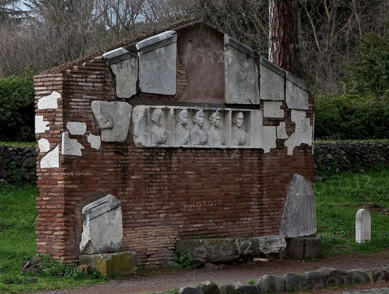 Ancient family tomb of Hilarius Fuscus