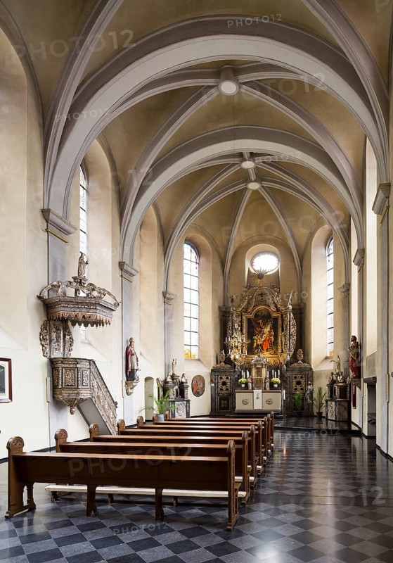 View to the east, St., Sankt, Saint