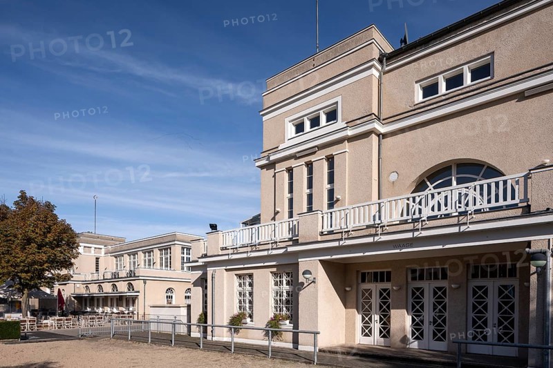 Krefeld, racecourse, built in 1912/1922 by August Biebricher, grandstands