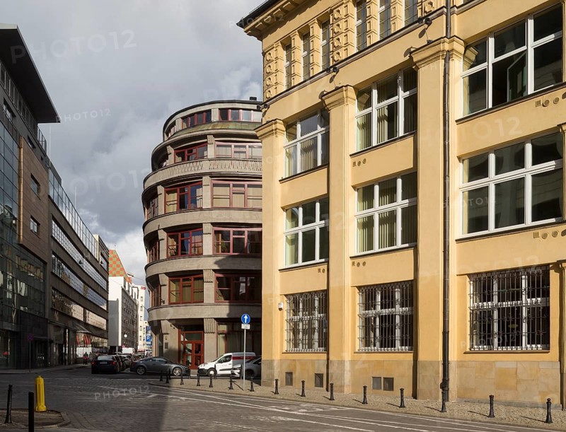 Wroclaw, Breslau, commercial building in Junkernstraße (today ul. Ofiar Oswiecimsk