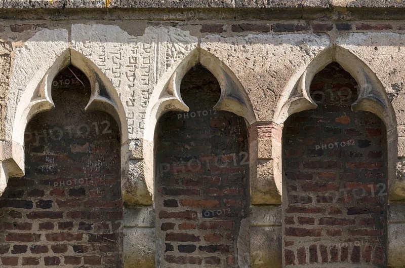 Gate construction, Jewish gravestones as building material