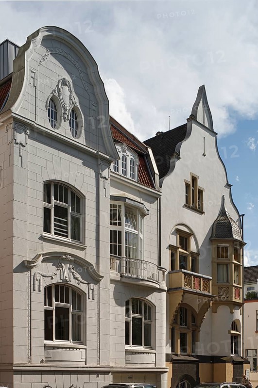 Krefeld, Bismarckplatz, Friedrich-Ebert-Straße 33-35