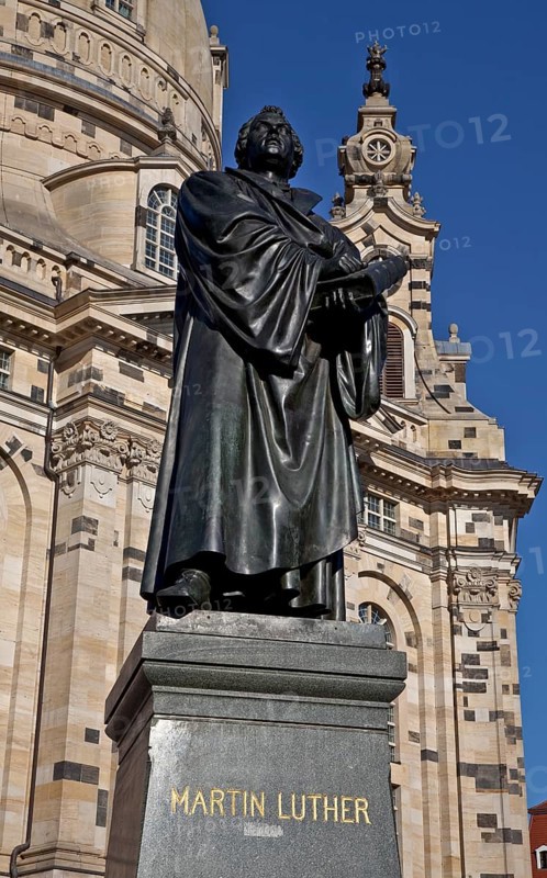 Luther monument, 1885 by Ernst Rietschel, St., Sankt, Saint