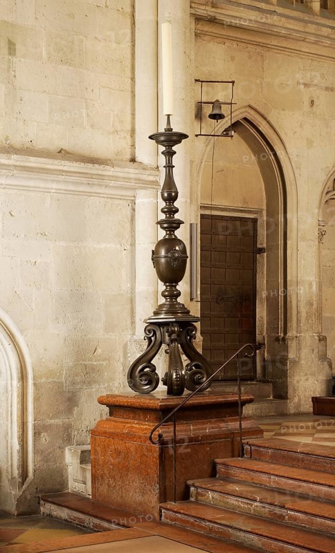 Candelabra in the choir, St., Saint, Saint