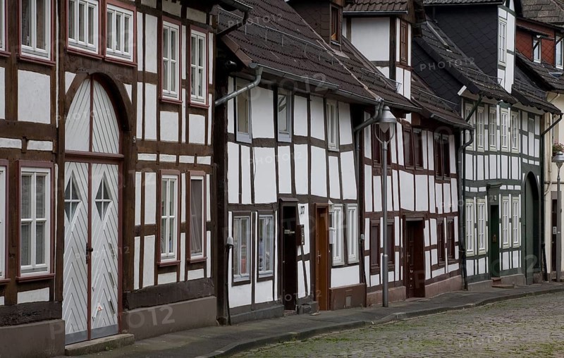 Holzminden Grabenstraße old half-timbered houses
