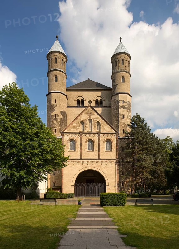 View of the Westwerk, St., Sankt, Saint