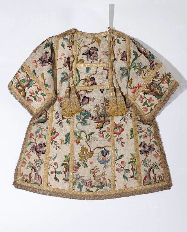 Chasuble, 1743, Goldsmith's art and textile art from the 16th to the 20th century, St., Saint, Saint