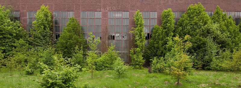 Former Hugo colliery, extended by Fritz Schupp in 1954