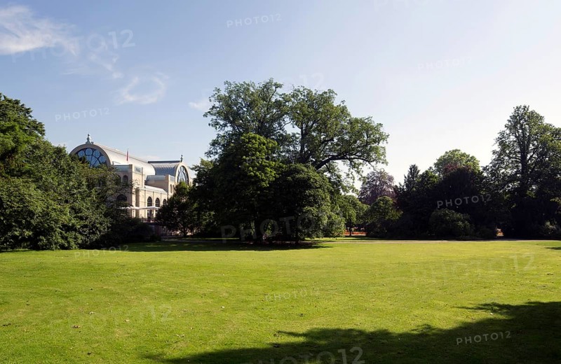 English lot, in the background the Festhaus