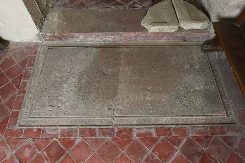 Burial chapel in the southern choir tower, Adelheid von Katzenellenbogen tomb slab Church of St., Church of St., St., St., Saint