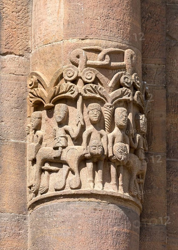 Speyer, Cathedral Church of St Mary and St Stephen, Speyer Cathedral, Imperial Cathedral, Relief with lions on the choir apse
