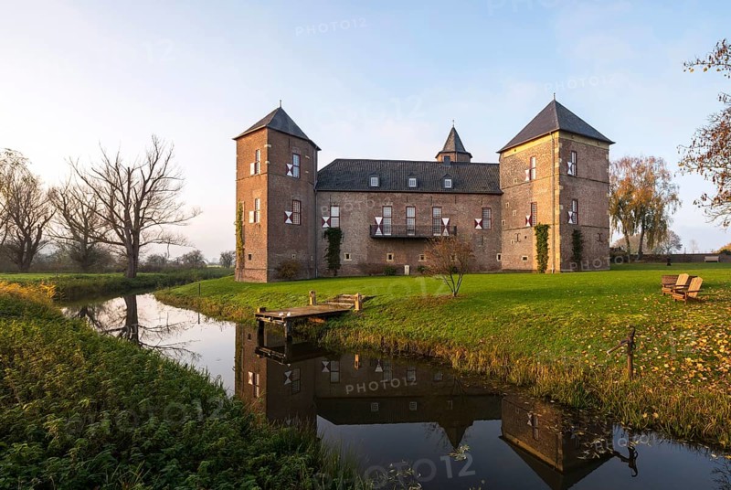 Kranenburg, Zelem Castle, view from the east