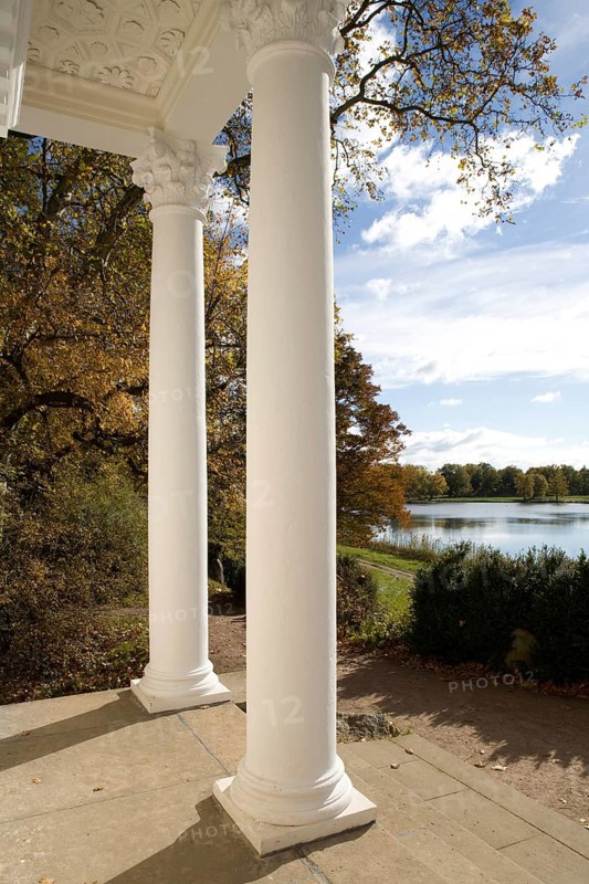 View of the lake from the Pantheon