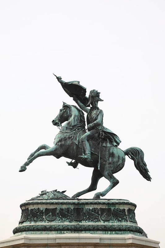 Monument, Emperor Franz Joseph I to Archduke Carl of Austria 1859