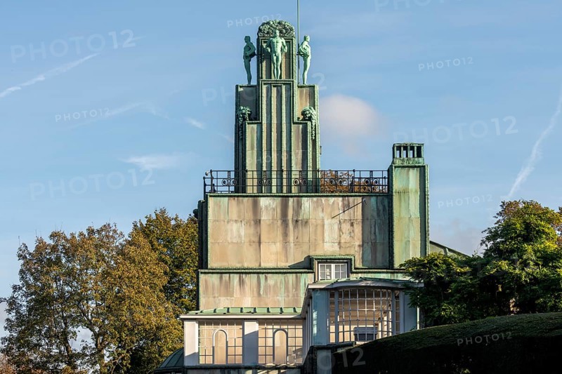 Brussels, Bruxelles, Palais Stoclet, Stocletpaleis, villa built between 1905 and 1911 in the style of the Vienna Secession. Architect: Josef Hoffmann