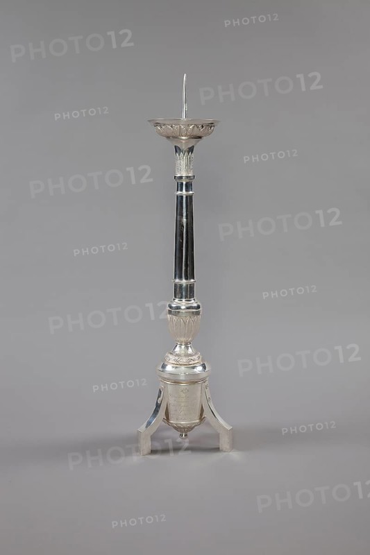 Altar candlesticks, goldsmithing and textile art from the 16th to the 20th century, St., Sankt, Saint
