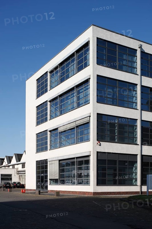 HE building and dye works, built in 1931/1935 by Mies van der Rohe