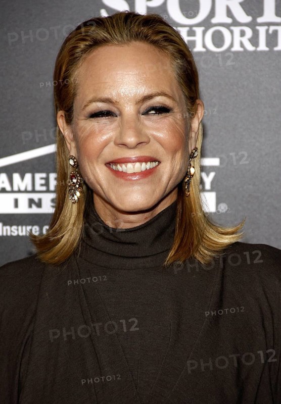 Maria Bello at the Los Angeles premiere of 'McFarland, USA' held at the El Capitan Theater in Hollywood on February 9, 2015, Hollywood, California, USA, North America