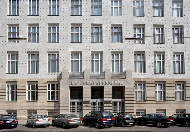 Vienna, Postal Savings Bank, 1904-1912 by Otto Wagner