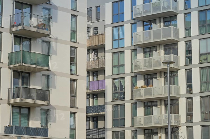 New buildings, Lauterplatz, Friedenauer Höhe development area, Friedenau, Schöneberg, Berlin, Germany, Europe