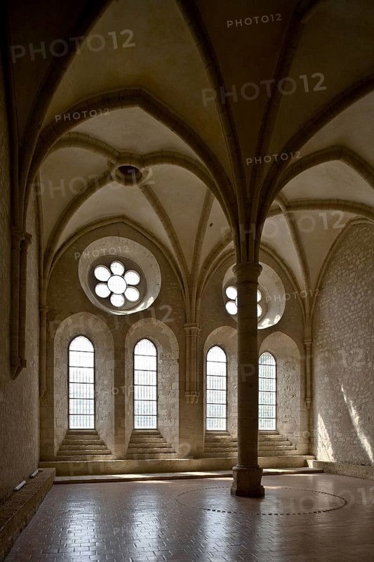 Bruère-Allichamps, former Cistercian abbey Noirlac