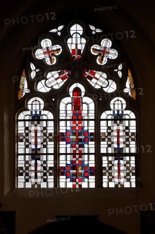 Window in the south aisle (Maria Katzgrau), St., Sankt, Saint