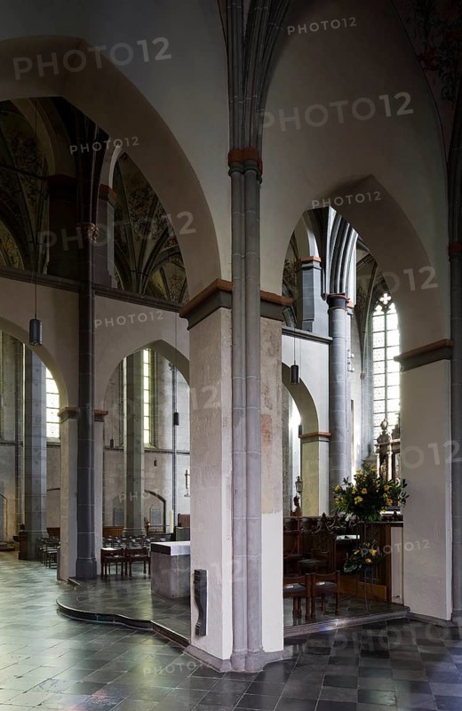 South aisle, view to the north-east of the choir, St., Sankt, Saint