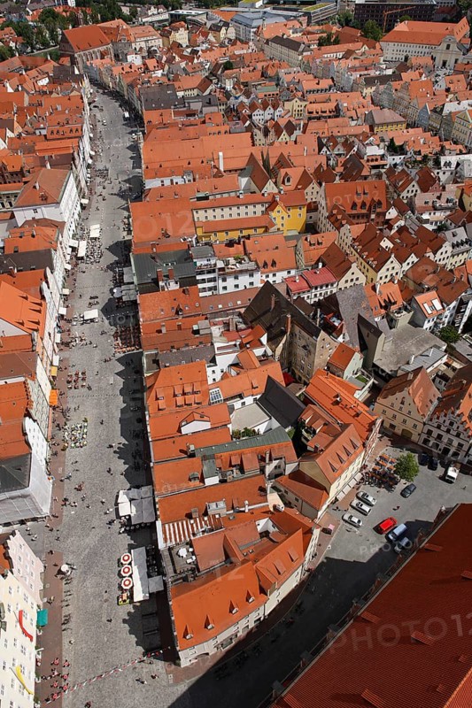 View from the tower of St Martin's Church, St, Saint, Saint