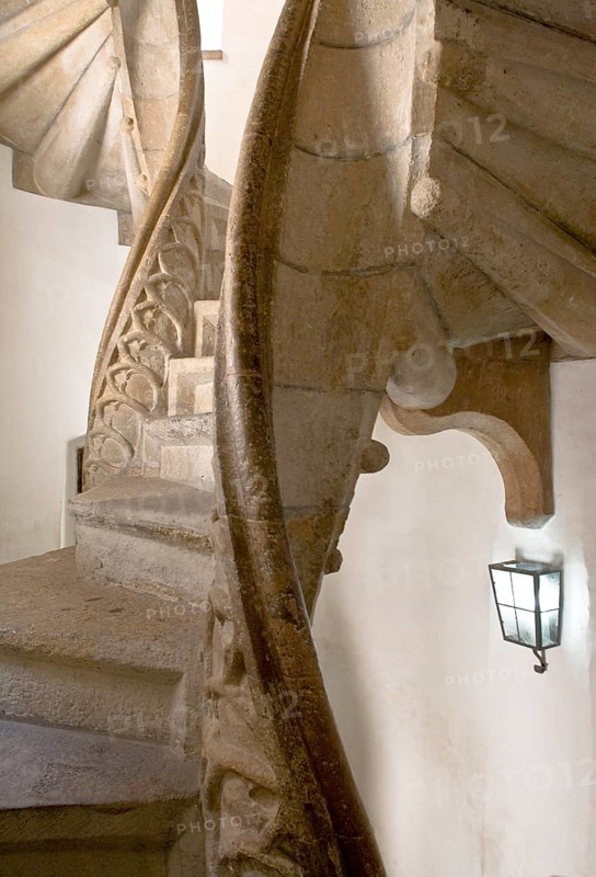 Double spiral staircase from 1499