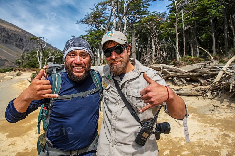 Mountain guide and ranger in Torres del Paine National Park, Patagonia, Chile, South America