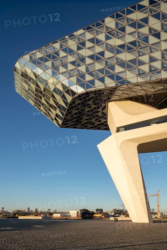 Antwerp, Port House or Havenhuis, completed in 2016, design: Zaha Hadid