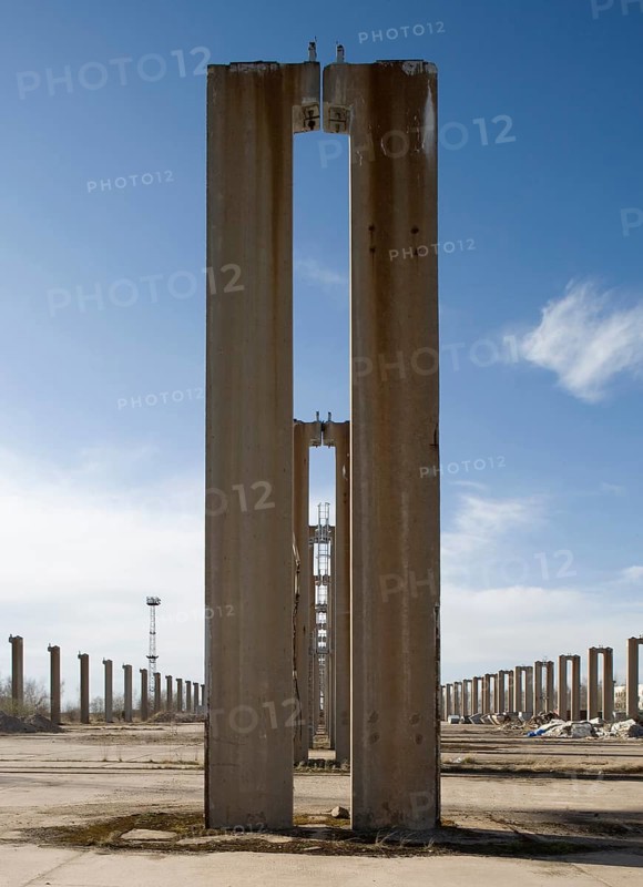 Zwickau, industrial ruin