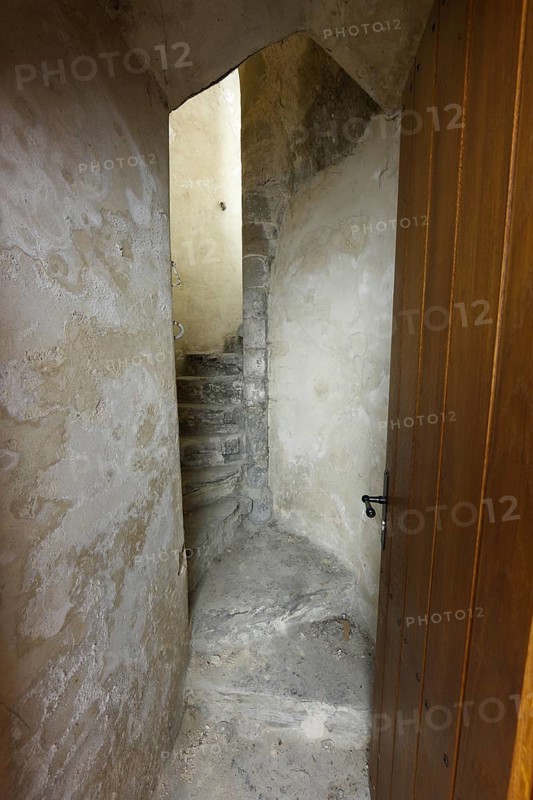 Under the west gallery, entrance to the north-west tower Church of St., Church of St., St., St., Saint