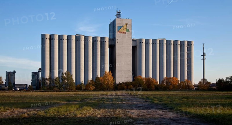 Herzberg an der Elster, fodder silo, built 1970s-1980s